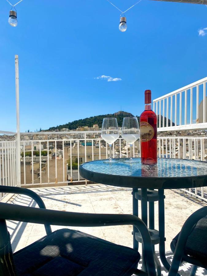 Apartment With Beautiful View Of Lycabettus アテネ エクステリア 写真